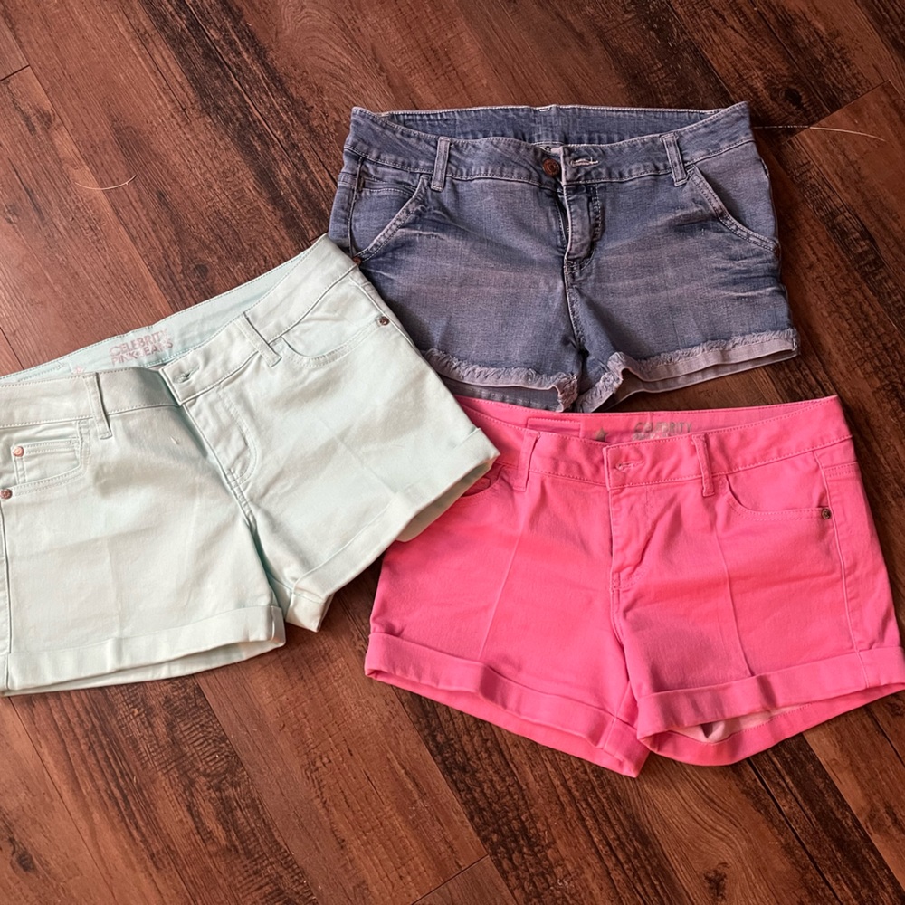 Celebrity pink shorts bundle